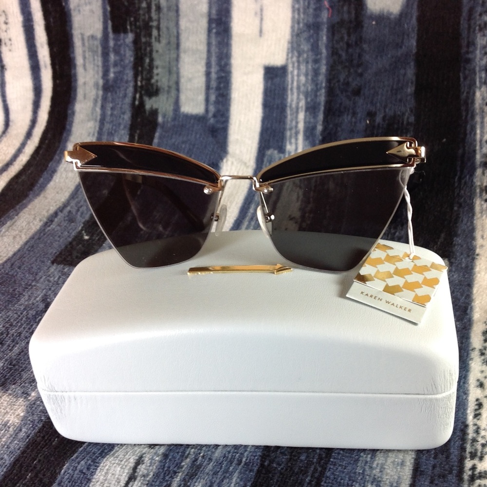 NWT KAREN WALKER SADIE SUNGLASSES